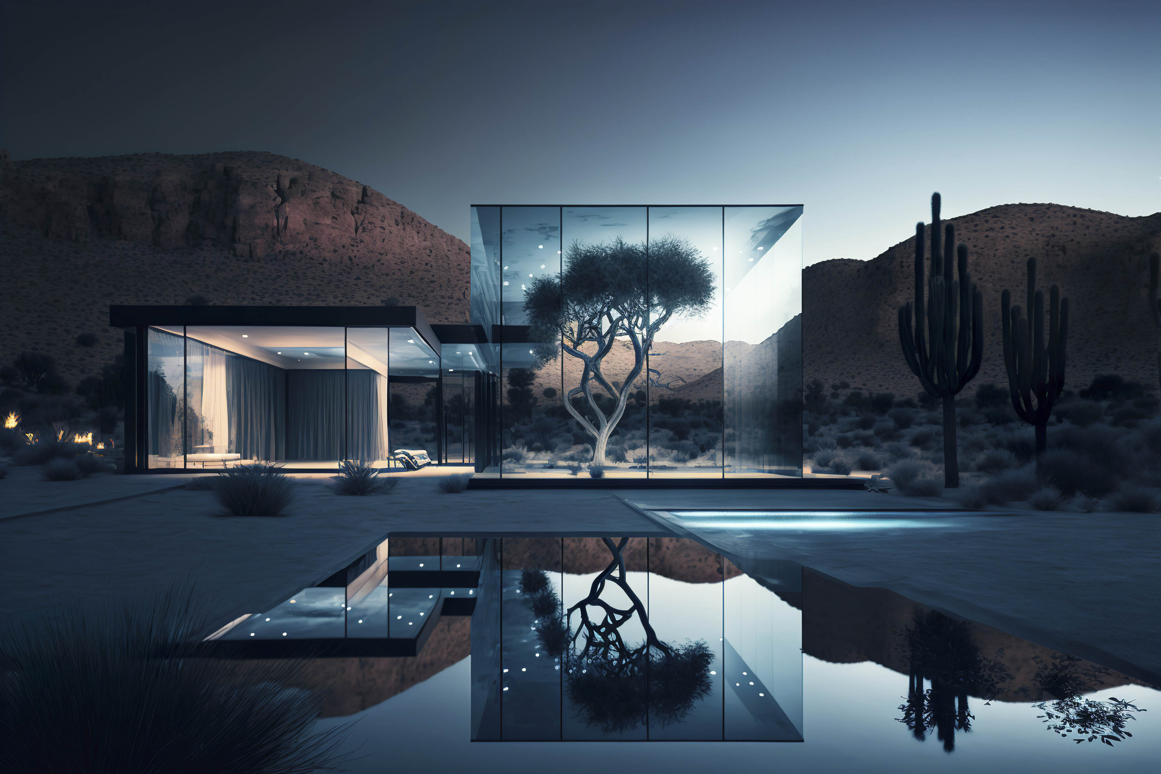 reflection house